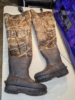 Duck Commander 600g Insulated Waders Boots Size 9 Camo